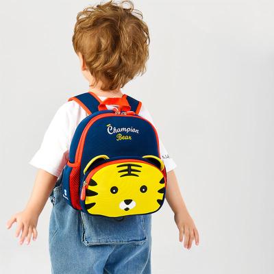 China Waterproof Kids Waterproof School Bag Toddler Kids Cute 3D Zoo Cartoon School Backpack For Kindergarten Children for sale