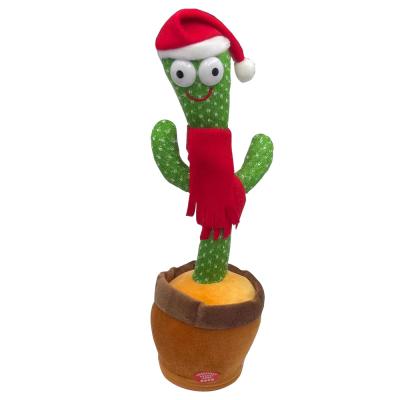 China Wholesale play plush dancing cactus toy with song talking artificial cactus cacti bailarin toys for sale