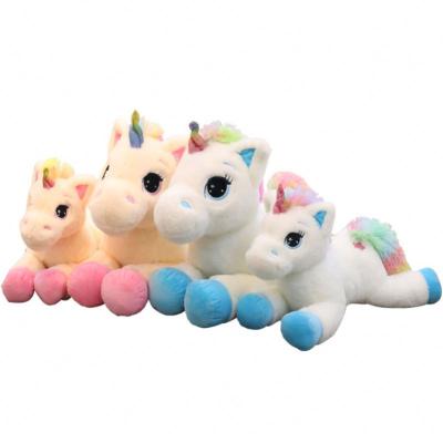 China Plush Instagram Web Celebrity Unicorn Cushion Doll Stuffed Cuddle Pillow Birthday Gift for sale