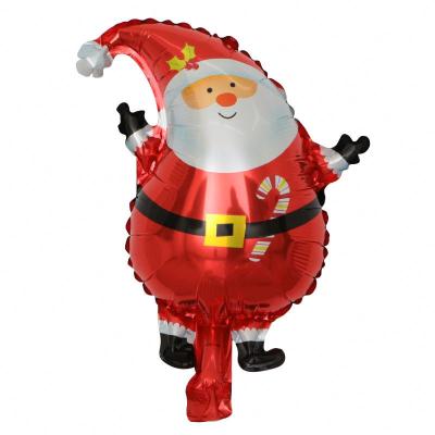 China Toy Mini Christmas Balloon Snowman Santa Claus Foil Balloon Gift for New Year Decoration Party Supplies Kids Gifts for sale