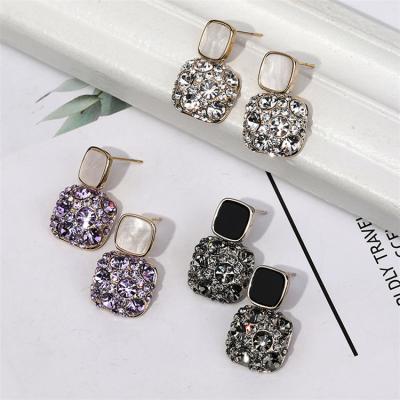 China FASHIONABLE silver Korean geometric femininity personality S925 needle fashion sexy earrings for sale