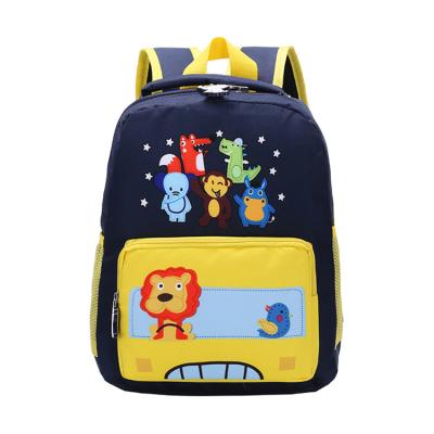 China Waterproof 2021 cute small size boys 6 fancy class of waterproof brandad school bags black colors for sale