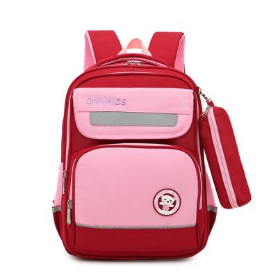 China Fashionable Custom Black Polyester Waterproof Lovely 13 Year Old Big Girl School Bag Online for sale