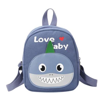 China 2021shark Waterproof Preschool Boys Animal Backpack Kids School Bag for sale