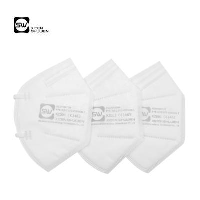 China Anti-dust China FFP2 manufacturer mask Face 5ply KN95 CE Certificate Disposable Mask with earloop nose masks for sale