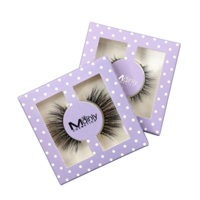 China Wholesale False Lashes Mainly Swing Beauty Full Strip With Customized Boxes From Eyelash Vendor For Lashes Business for sale