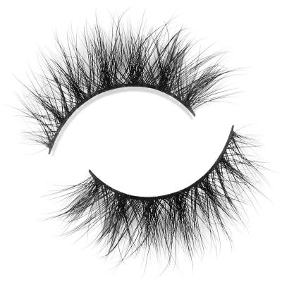 China Mainly Oscillating Fake Mink False Eyelashes From Milan Private Label 3D High Quality Guaranteed Beauty Strip for sale