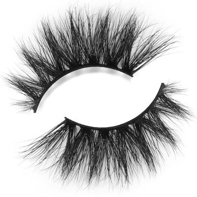 China Mainly Oscillating Beauty MM93 Mink Fur False Eyelashes Wholesale 100% Private Label Free Sample Customize Packaging for sale