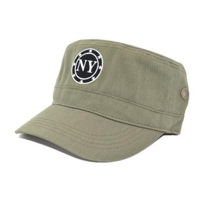 China Flap Top Custom Military Baseball Caps Cotton Simple Style With Mental Eyelets for sale