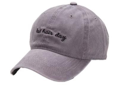 China Adjustable Solid Color Washed Cotton Baseball Caps Unisex For Fashion Leisure for sale