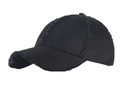 China Fashion Hip Hop Washed Cotton Baseball Cap For Men Black Color Good Shape for sale