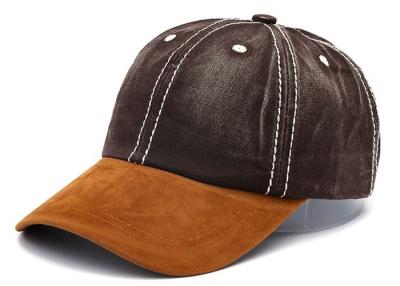 China Vintage Hockey Washed Cotton Baseball Cap Snapback Good Shape For Sports for sale