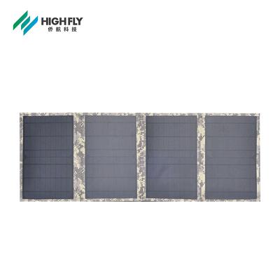 China 60W 18V Foldable Solar Panel Portable Folding Outdoor Camping Monocrystalline Silicon for sale