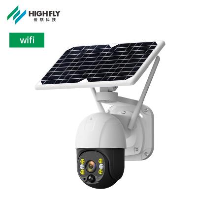 China HD 1080P 4G WIFI Tuya Night Vision Wireless Solar Camera Two Way Audio Solar Waterproof for sale