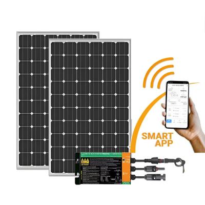 China Watt 800Watt WIFI Smart Mini Solaranlage Plug u. Spiel Balkonkraftwerk 600W Komplett PV Photovoltaikanlage 600 zu verkaufen