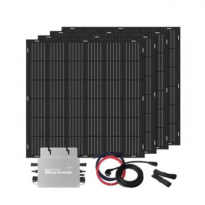 China VDE certified 600W 800W Flexible Photovoltaikanlage Balkonkraftwerk Solarpanel Balcony Power Plant for sale