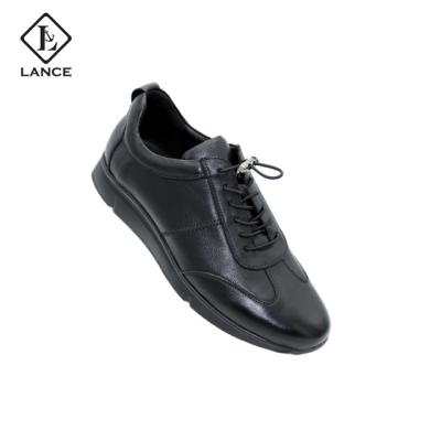 China LANCI Genue Fashion Italy Trend Genuine Leather Men's Casual Shoes Men's Leather Shoes Fashion Genuine Leather Shoes for sale