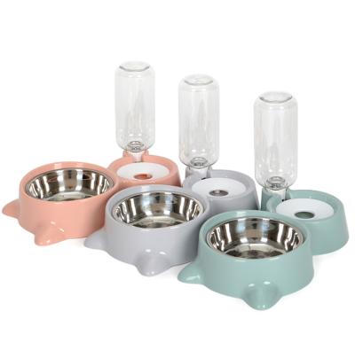 China Viable Automatic Pet Bowl Accessories Pet Dog Food Feeder Pet Drinking Machine for sale