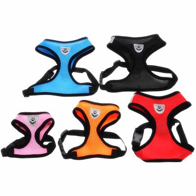 China Hot Selling Cute Dog Traction Harness Breathable Spot Chest Harness Fashion Breathable Mesh Dog Leash Dog Harness for sale