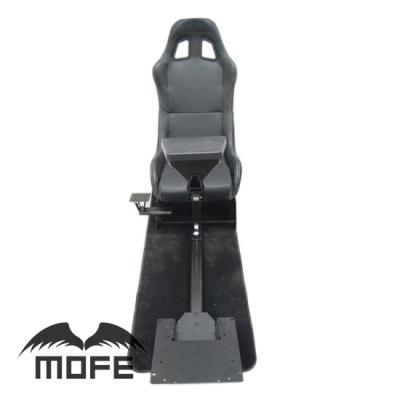 China Mofe Steel Rally Simulator Cockpit Car Racing Seats For Logitech Xbox G27 for sale