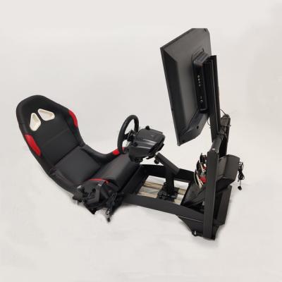 China Wholesale Simulator Adjustable Seat Racing Car Seat Computer VR PS5 Racing Games Driving Simulator Chair GY046-2 for sale