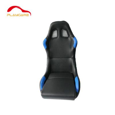 China Black Steel Popular Foldable Budget Chair Racing Unique Foldable Design Racing Simulator Seat for sale