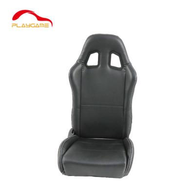 China Steel Racing Seat With Double Adjustable Slide Fit Racing Simulator Cockpit Wheel Stand Gaming Chair for sale