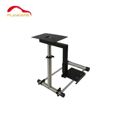 China Driving Pro Stand Factory Export Racing Wheel Stand Controller Simulator Bracket Racing Foldable Steering Wheel Stand for sale