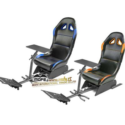 China Game Rally Leather Game Racing Simulator Cockipt for sale