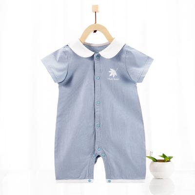 China 100% Cotton Summer Overalls Sleeveless Thin Unisex Breathable Soft Cotton Rompers 100% Newborn Baby Multi Style Comfortable For Home for sale