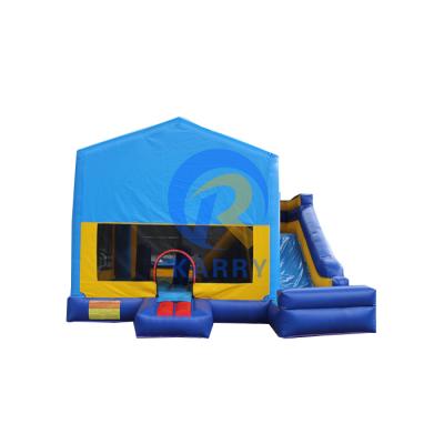 China Commercial PVC Inflatable Bouncer Moonwalk Bouncy Castle Castle Slide Pool Combo for sale