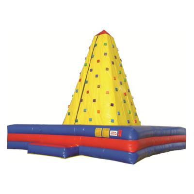 China Factory direct sale Zhengzhou Karry Theme Park Best PVC Material Inflatable Climbing Rock Wall for sale