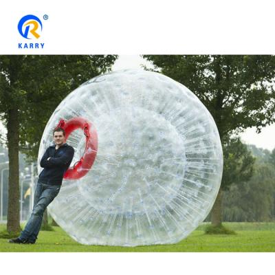 China Toy High quality inflatable zorb ball cheap price, funny inflatable water zorb ball for adult rental for sale