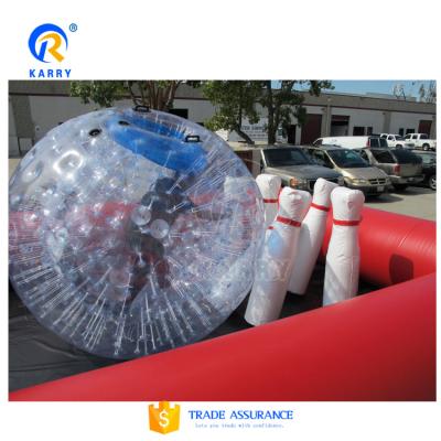 China Toy High quality inflatable human sized hamster ball, inflatable bubble zorb ball for rolling for sale