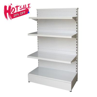 China Easy Assembly Modern Custom Pegboard Metal Rack Hardware Display for sale