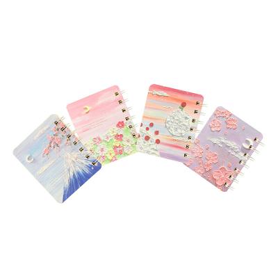 China Modern Style Cartoon Can Tear Notebook Cute Weekly Student Schedule Planner Agenda Portable Coil Notepad for sale