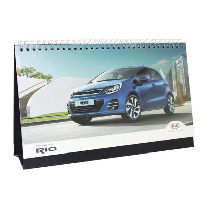 China Advertising ; commemorate; disk; Promotional Customized Full Color Memorandum Desk Calendar Printing Best Prices for sale