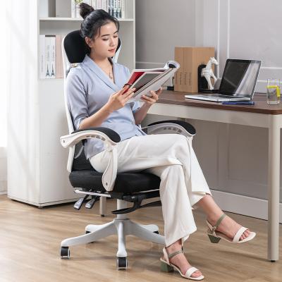 China YUNQI Japan Adjustable Office Boss (Height) Flexible Rotation Lifting Executive Ergonomic Swivel Chair for sale