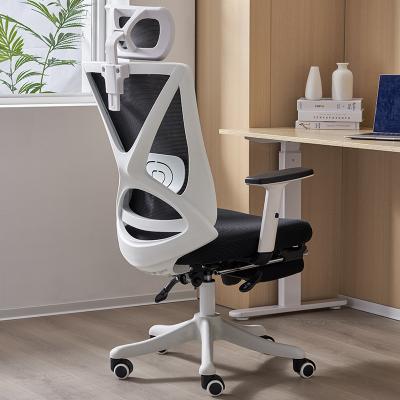 China YUNQI 921 Adjustable Office Full Mesh Boss Swivel (Height) Office Chair for sale