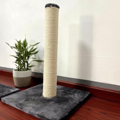 China Funny Small Indoor Sisal Cat Scratching Tree Tower Cat Free Shipping Frame Funny Sustainable Scratching Post for sale