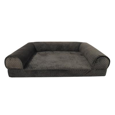 China Manufacturer Wholesale Modern Cat Bed Sofa Luxurious Ultra Soft Plush Washable Cover With Non-slip Bottom Cat Beds for sale