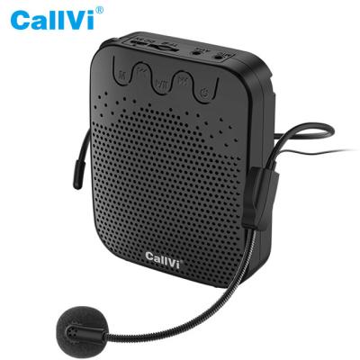 China ABS Plastic Material Callvi V-307 Mini Rechargeable Portable Voice Amplifier Audio Amplifier For Teacher for sale