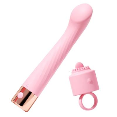 China Real touch feeling Anna 10 frequency vibration heating 20 frequency tongue licking toy female vagina adult toy dildo vibrator for sale