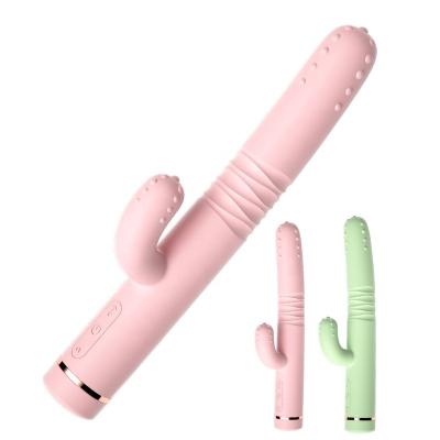 China Real Touch Feeling Female Vibrator Sex Toy with 10 Frequency Vibration is Really Double Touch Replaceable Parts Set for sale