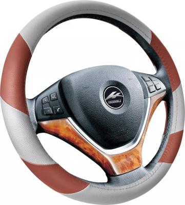 China Hot-selling luxury leather wheel cover car accessories steering wheel cover device non-slip steering bag bling new car accessories for sale