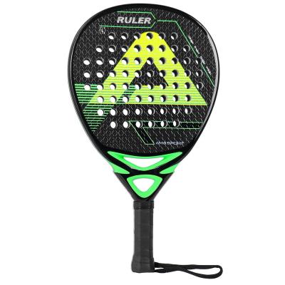 China Ama Sport High End Custom Diamond Frame Professional 3K Padel Racket Carbon Padel Racket for sale