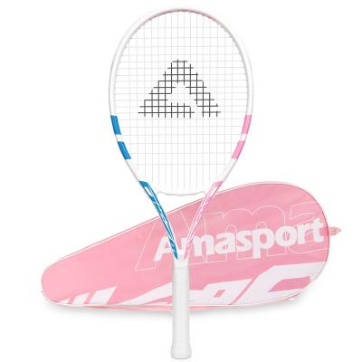 China AMASPORT PU CUSTOMIZED TRAINING ALUMINUM TENNIS RACKET for sale