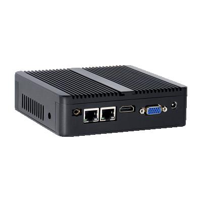 China For Business WANLAN Mini PC N2840 J1800 J1900 J4125 Serial Dual LAN 2 RS232 Uart COM Ports Manufacturer in China for sale