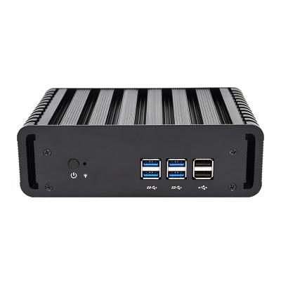 China For Business Wl-5200 Customized Suppliers Fanless Mini Pc With Standard Alloy Case Slot for sale