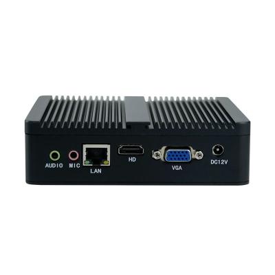 China For Aluminum Alloy Auto Case Wl-4010 Support Wifi Power Fanless Game Mini Pc for sale